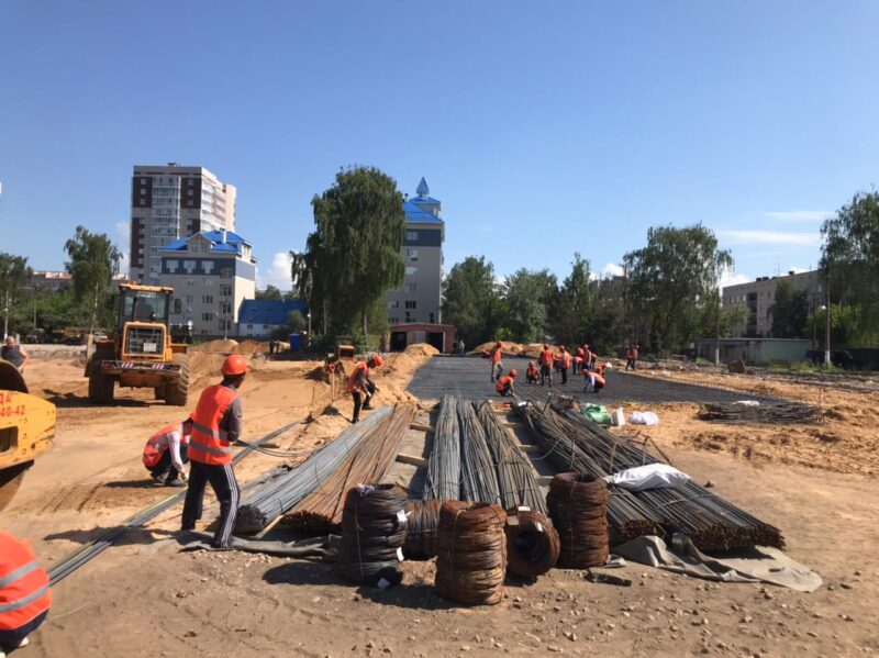 В Тверской области продолжается строительство мультимедийного парка «Россия – Моя история»