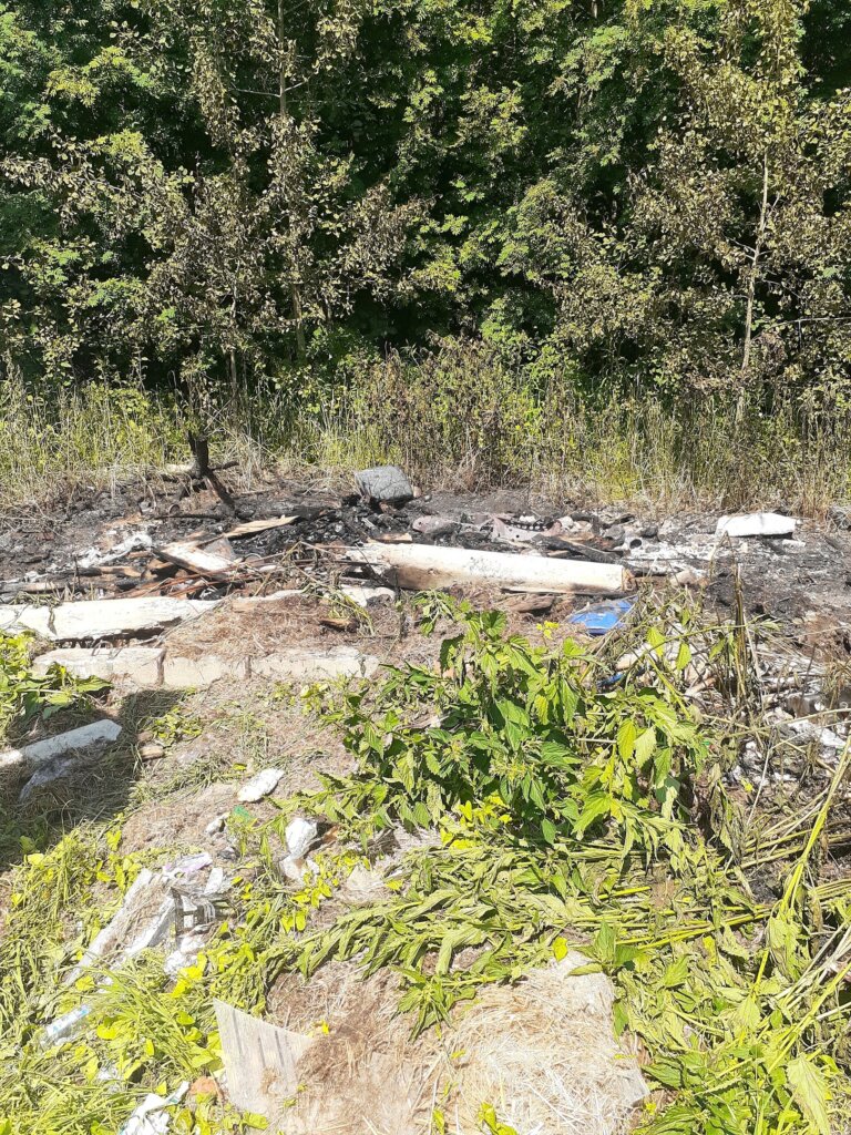 В Тверской области неизвестные пытались поджечь свалку