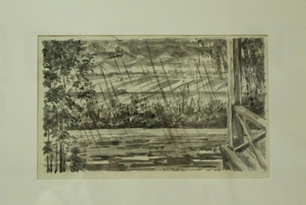 В Твери в музее Владимира Серова продолжается выставка «Виртуоз линии»