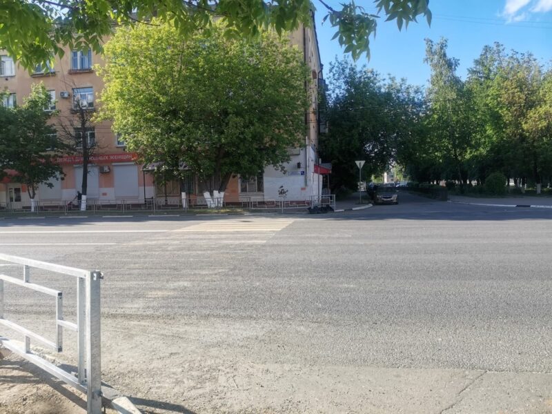 На один пешеходный переход в Твери стало меньше На один пешеходный переход в Твери стало меньше