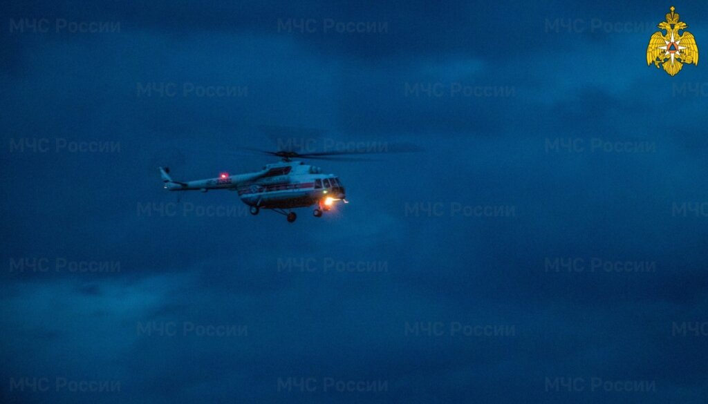 В Тверскую больницу на вертолете экстренно доставили пациента из города Нелидово