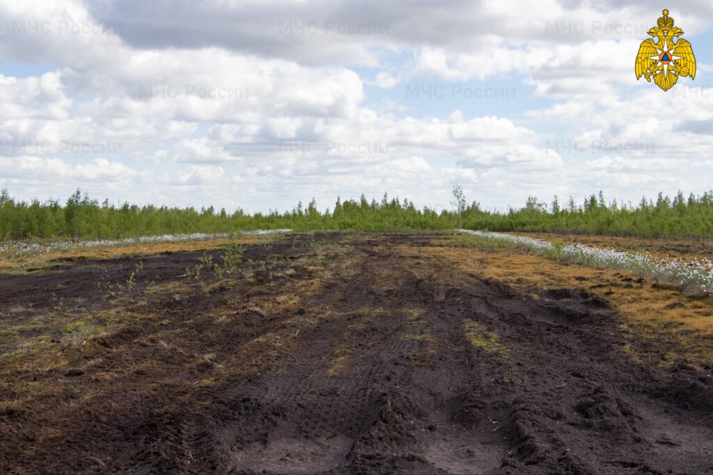 МЧС продолжает мониторинг торфяников в Тверской области