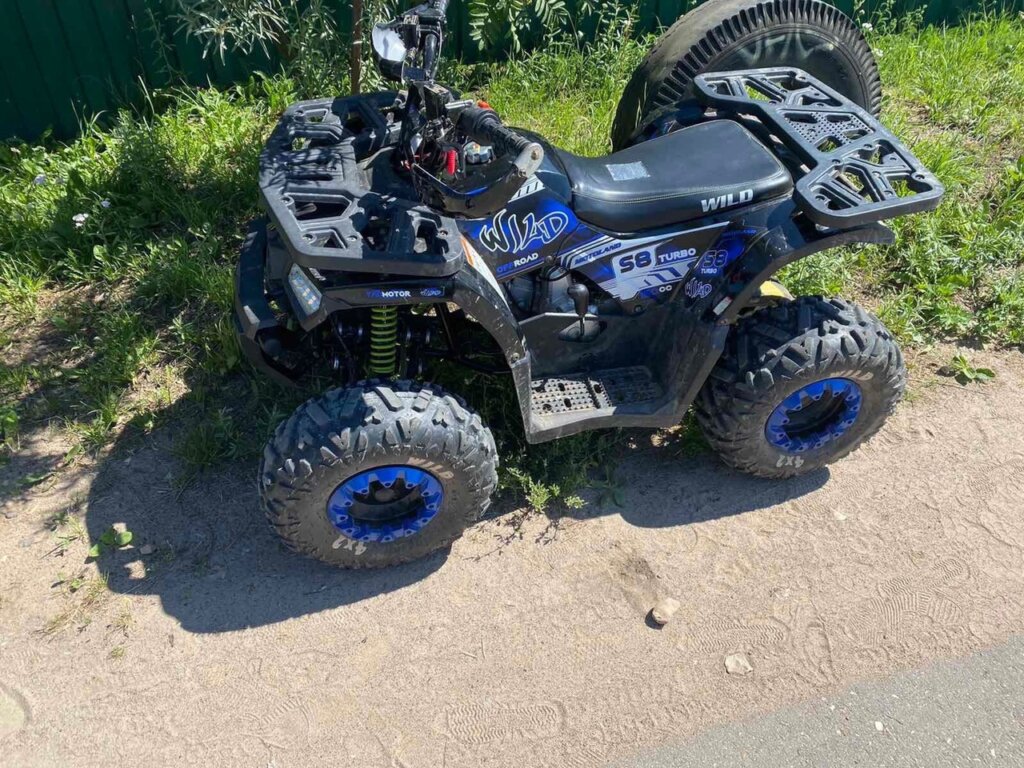 В Калининском районе был остановлен 7-летний водитель квадроцикла