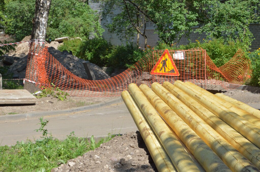 В Твери проводят ремонт теплосетей