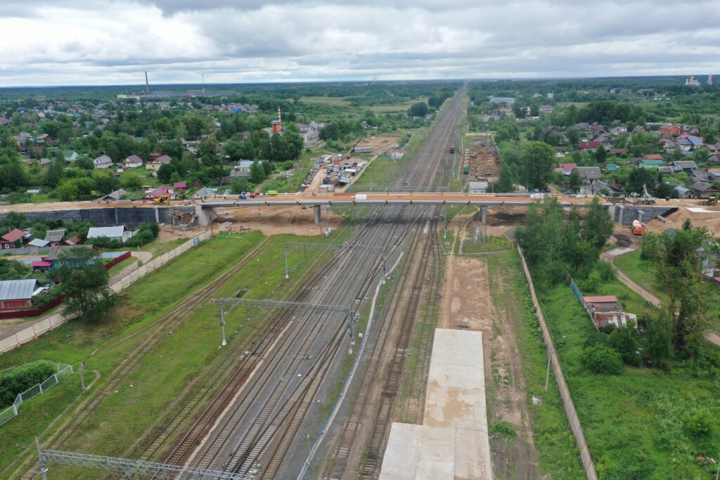 В Тверской области идет реконструкция путепровода через Октябрьскую железную дорогу в Вышнем Волочке В Тверской области идет реконструкция путепровода через Октябрьскую железную дорогу в Вышнем Волочке
