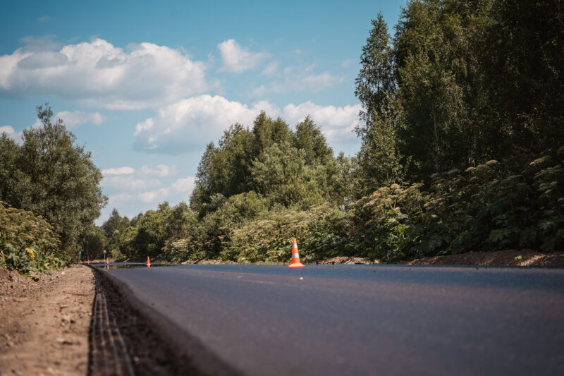 В Верхневолжье продолжается ремонт автодороги Тверь – Рождествено – 1-е Мая – Ильинское