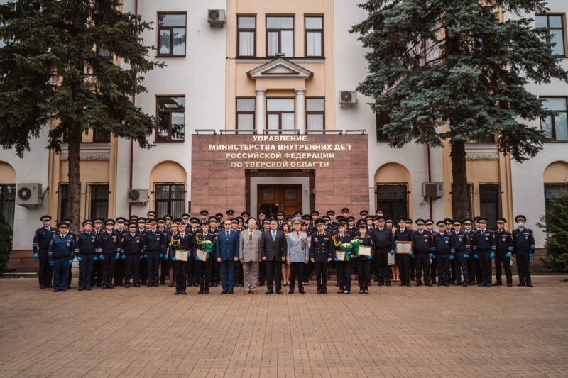 Игорь Руденя и Владимир Васильев приняли участие в торжественном мероприятии в честь 85-летия создания ГИБДД