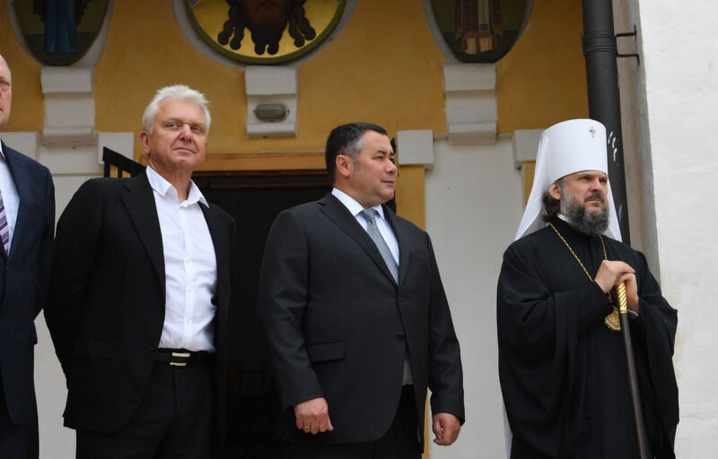 В Старицком Свято-Успенском монастыре прошел День памяти святителя Иова