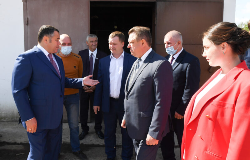 Губернатор поручил газифицировать поселок Ривицкий в Максатихинском районе Губернатор поручил газифицировать поселок Ривицкий в Максатихинском районе