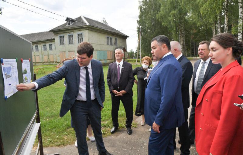 В Максатихе построят новую школу