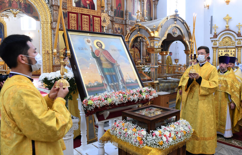 В Тверь прибыл ковчег с мощами святого благоверного князя Александра Невского