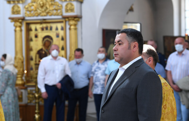 В Тверь прибыл ковчег с мощами святого благоверного князя Александра Невского