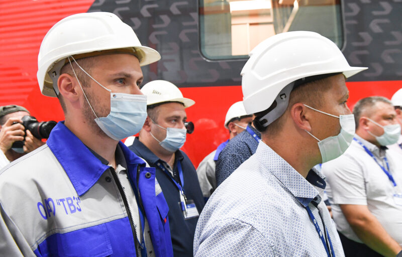 Председателю Правительства РФ Михаилу Мишустину и Игорю Рудене были представлены современные разработки ТВЗ