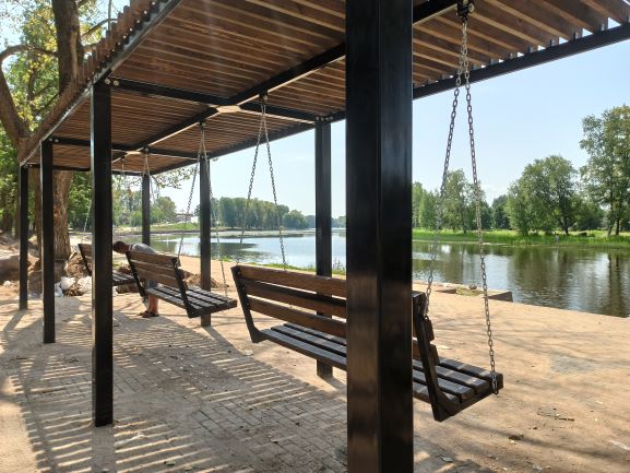 В Вышнем Волочке проводятся работы по благоустройству В Вышнем Волочке проводятся работы по благоустройству