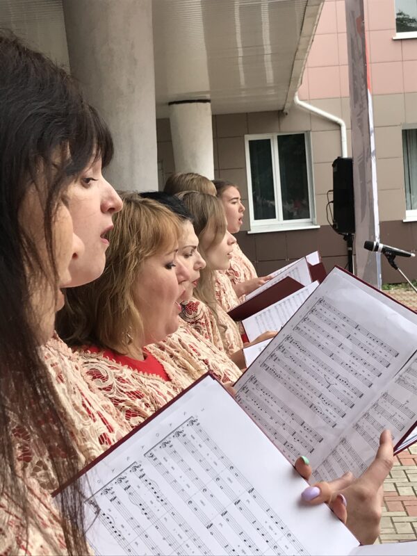 ДК «Пролетарка» отмечает 35 лет трудовой деятельности своего хормейстера Марины Кирпу