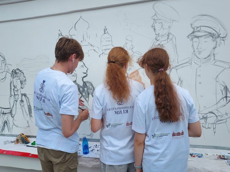 Историческое граффити на Студенческом переулке станет новой достопримечательностью Твери