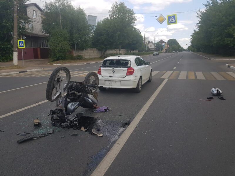 В Тверской области нетрезвый мотоциклист без прав попал в аварию В Тверской области нетрезвый мотоциклист без прав попал в аварию