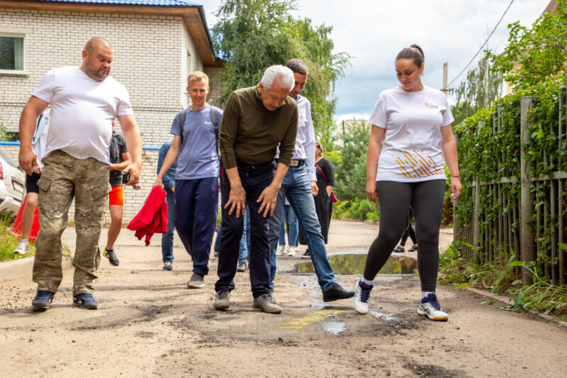 Дорожную проблему во дворах Твери помогает решить проект #Ямамнет Дорожную проблему во дворах Твери помогает решить проект #Ямамнет