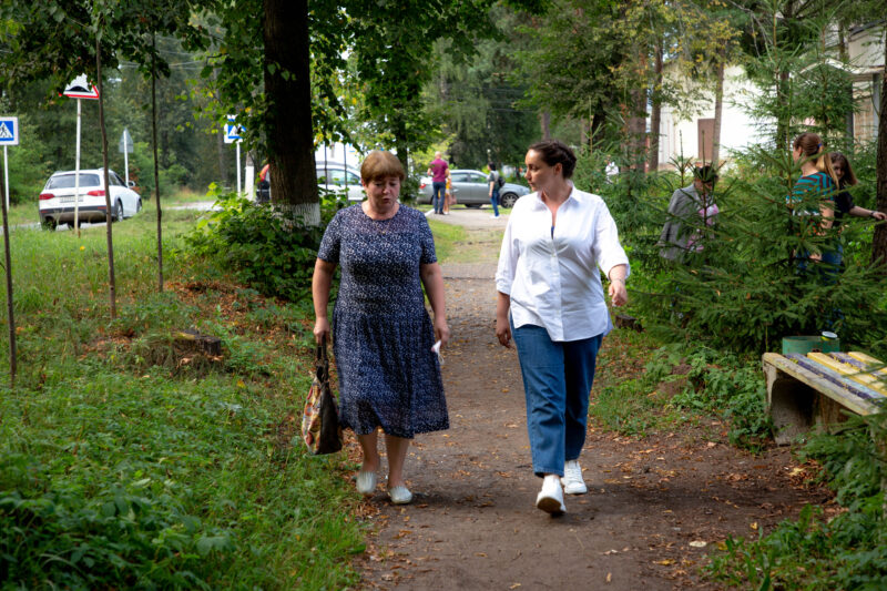 Юлия Саранова посетила Конаковский район