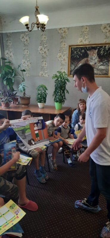 Сотрудники Тверьэнерго и участники студотряда провели урок по электробезопасности