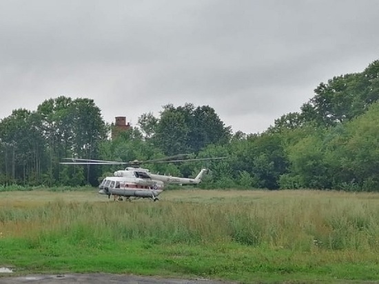 Вертолет санавиации срочно доставил в Тверь ребенка из Бологое Вертолет санавиации срочно доставил в Тверь ребенка из Бологое