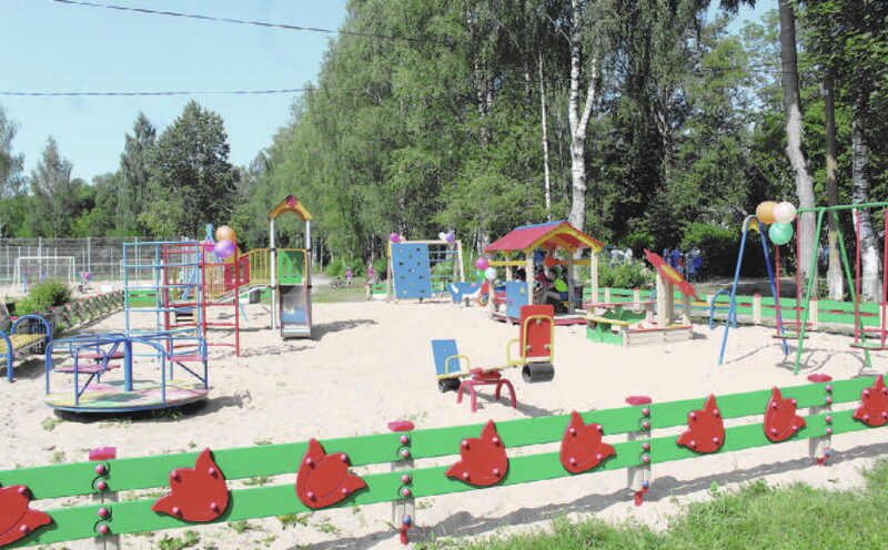 Центр посёлка в Тверской области стал территорией активного отдыха