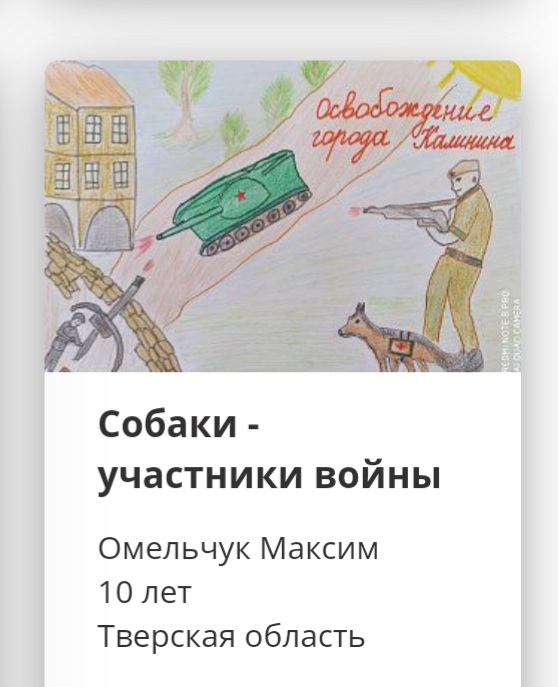 Жители Тверской области участвуют в творческом конкурсе Музея Победы