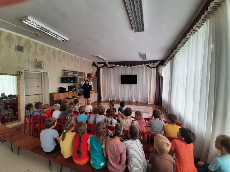 В нелидовском детском саду прошло игровое занятие, посвященное ПДД