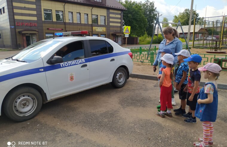 «Солнышко» из Западной Двины побывало на экскурсии к пешеходному переходу