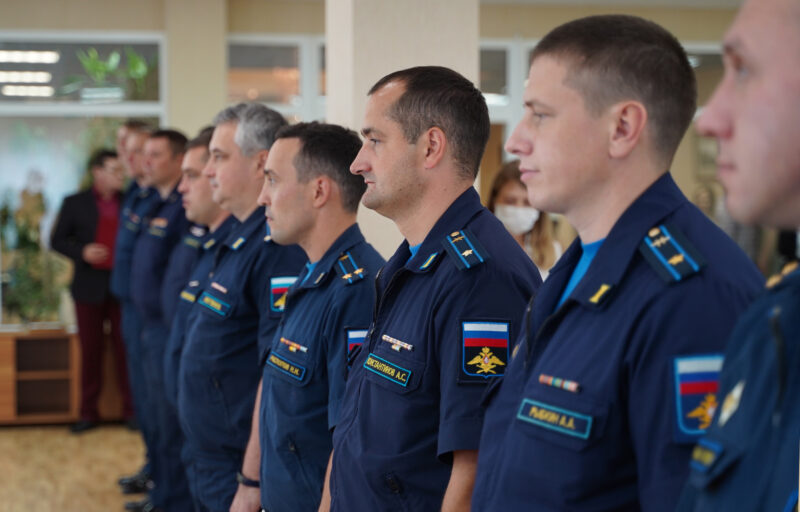 Игорь Руденя и Владимир Васильев посетили авиабазу «Хотилово-2»