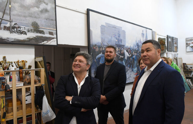 Игорь Руденя поручил рассмотреть вопрос ремонтных работ Академической дачи имени Ильи Ефимовича Репина