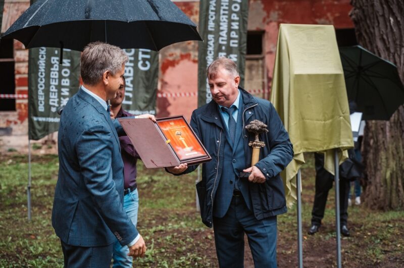 200-летний дуб в парке Воксал в Твери получил статус памятника живой природы