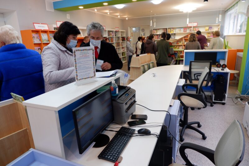 В Лихославле открылась первая в Тверской области модельная библиотека