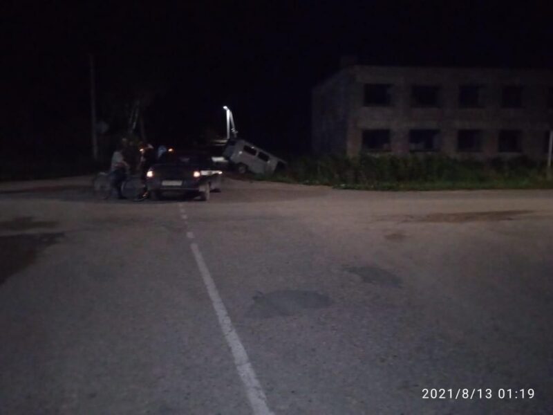 В Тверской области  на перекрестке произошло ДТП