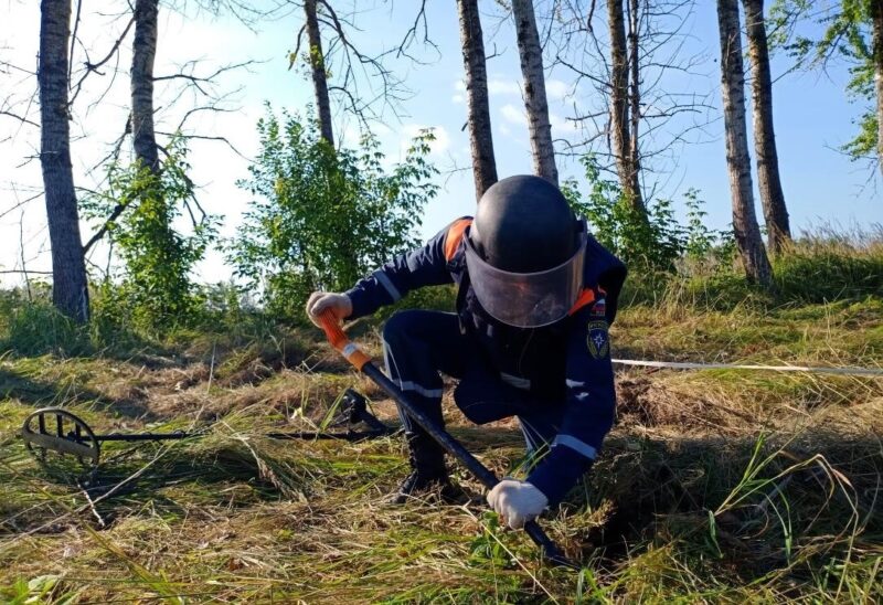 В Тверской области завершаются работы над обезвреживанием снарядов времен ВОв