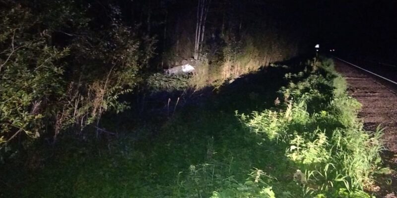 В Тверской области нетрезвый водитель съехал в кювет