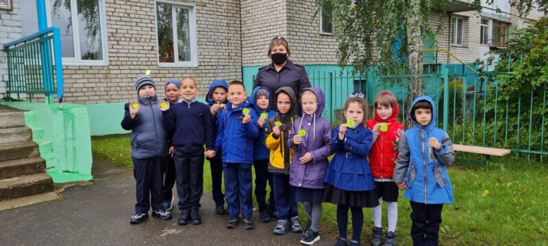 В Хорошевской школе Ржевского района прошло мероприятие «Засветись - стань заметен на дороге»