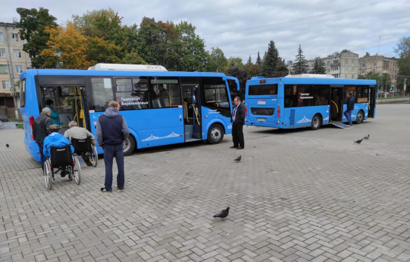 "Транспорт Верхневолжья" презентовал в Конаково два новых автобуса "Транспорт Верхневолжья" презентовал в Конаково два новых автобуса