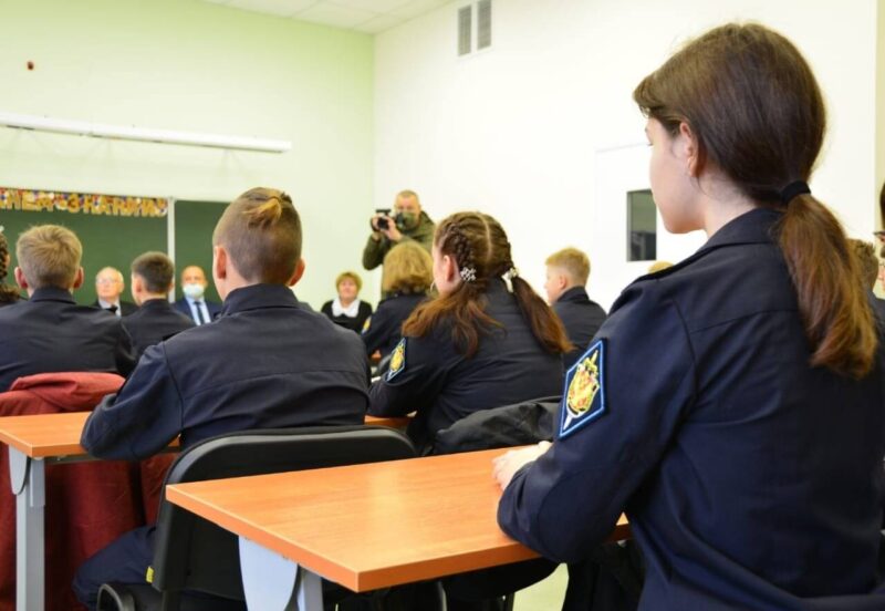 Первый кадетский класс ФСБ России открыли в Твери