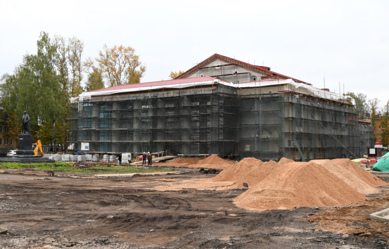 До конца 2021 года в Нелидовском ДК "Шахтер" планируется завершить реставрационные работы