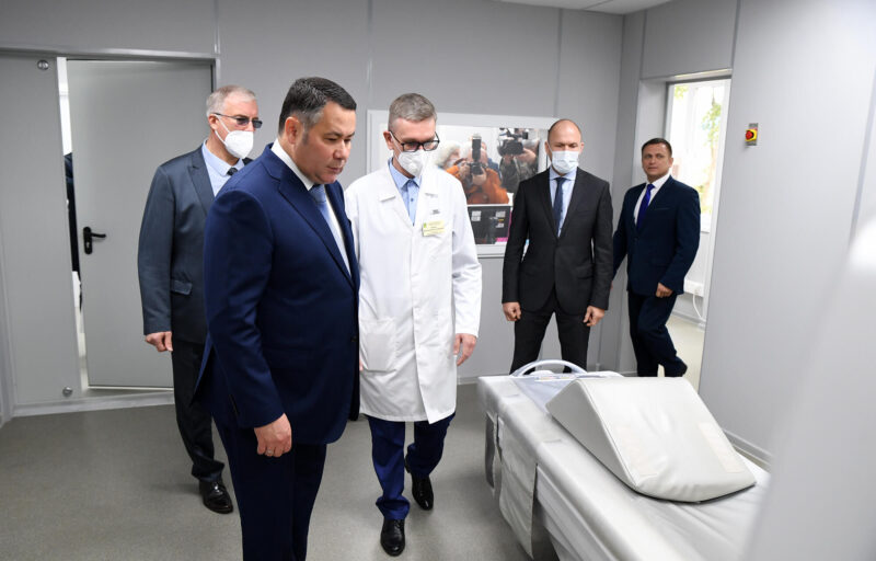 Губернатор Игорь Руденя посетил Конаковскую ЦРБ