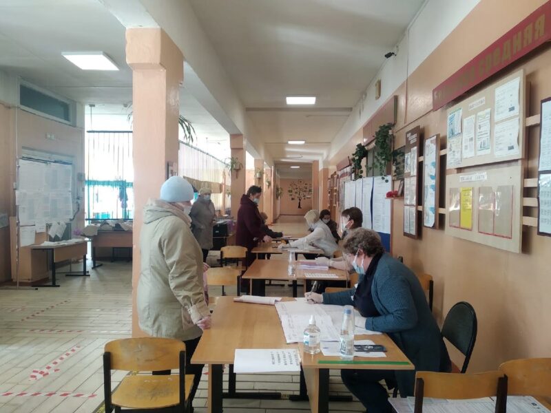 В Тверской области идёт второй день голосования В Тверской области идёт второй день голосования
