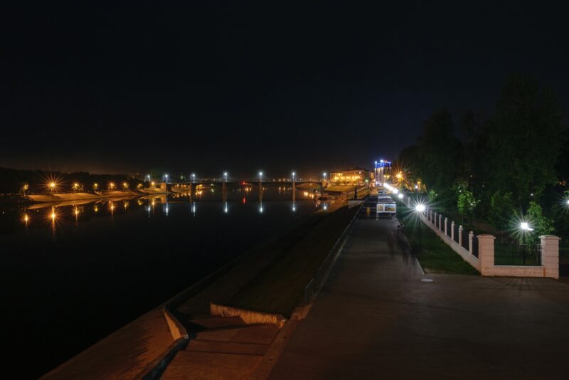Тверской фотограф запечатлел на своих снимках ночную Тверь