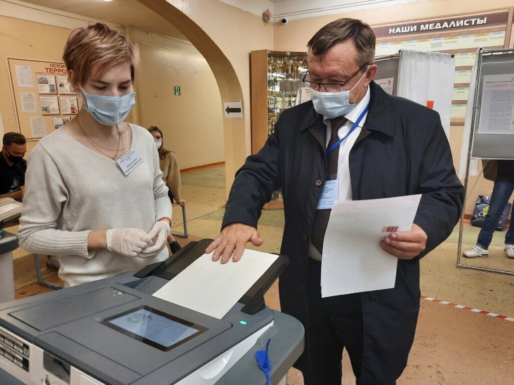 Александр Бутузов: «Голосование проходит в штатном режиме»