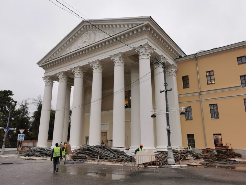 Тверской театр драмы предстал в новом цвете после реставрации Тверской театр драмы предстал в новом цвете после реставрации