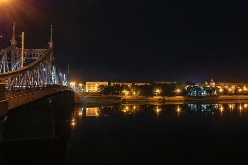 Тверской фотограф запечатлел на своих снимках ночную Тверь