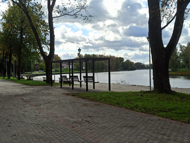 Вышний Волочёк готов похвастаться новой и современной набережной