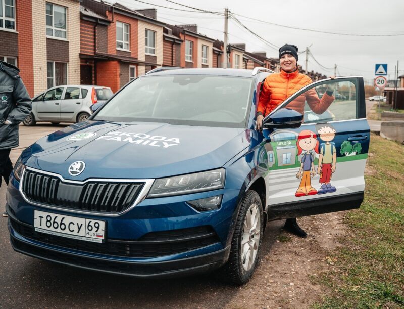 От компании Интер Кар прошел семейный праздник «ŠKODA Кроха»