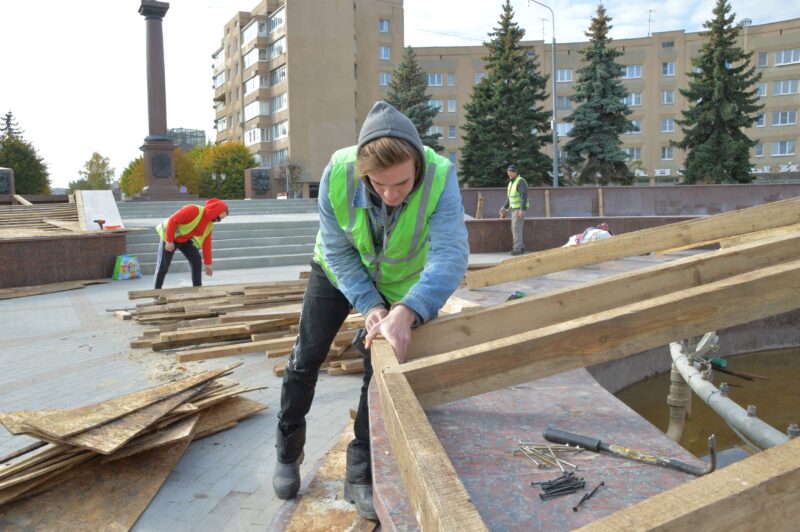 Сезон фонтанов в Твери подошел к концу Сезон фонтанов в Твери подошел к концу