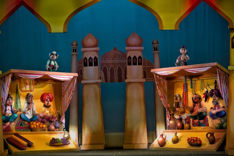 Волшебную сказку Аладдина покажут в Тверском театре кукол